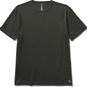 Vuori Mens Zephyr Tee Performance Athletic Forest Heather Short Sleeve Size L